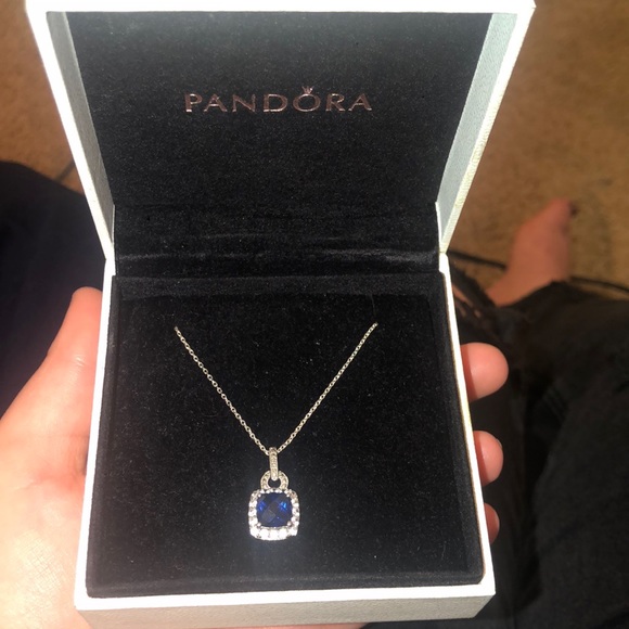 Pandora | Jewelry | Pandora Blue Jewel 